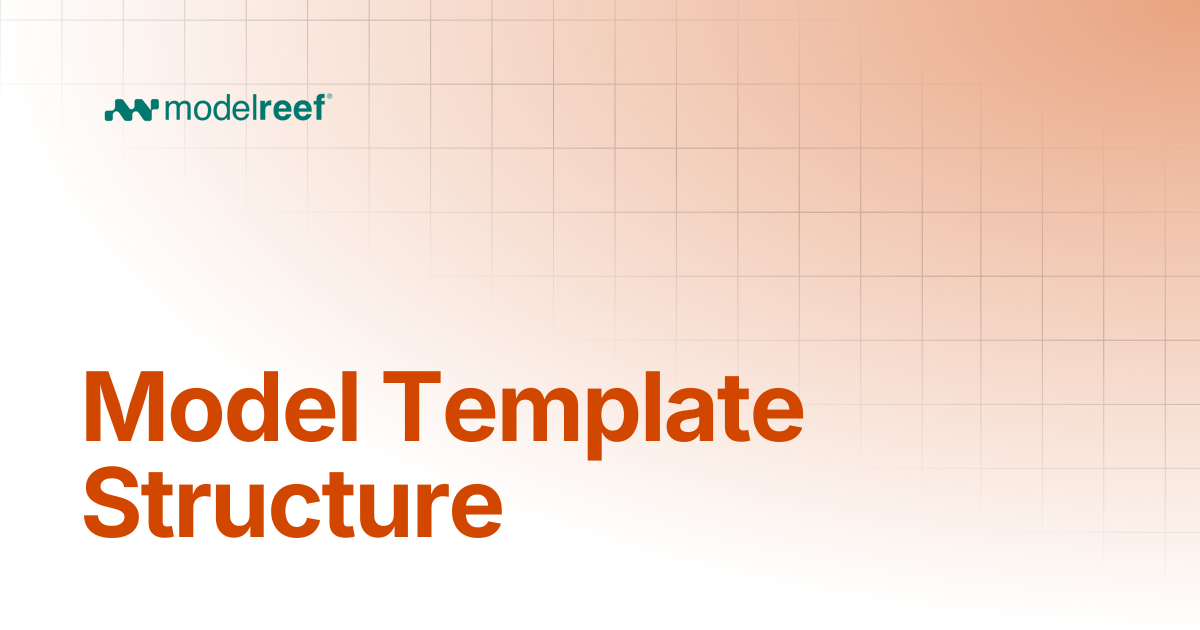 Model Template Structure | Help | Help, How-tos, Use Cases & Syntax ...